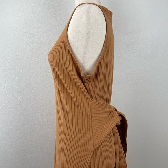 NWT Gibsonlook Sleeveless V-Neck Midi Dress Size L - Picture 4 of 8